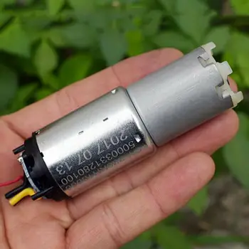 

Mini 396 Planetary Gear Motor DC 12V NdFeB 6-pole Rotor Gearbox Speed Reducer Reduction Strong Magnetic DIY Electric Car Trunk