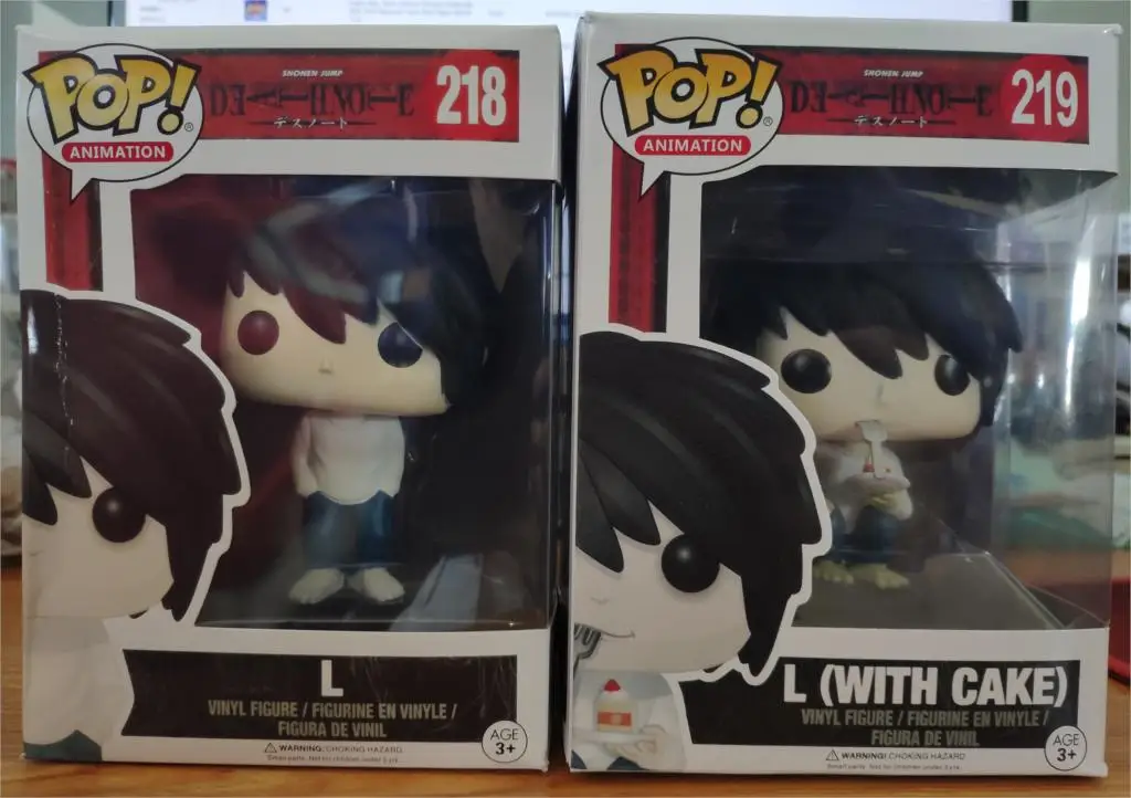 Funko Pop аниме чехол Ryuk смерть 217& L 219 символов 10 см Фигурки игрушки