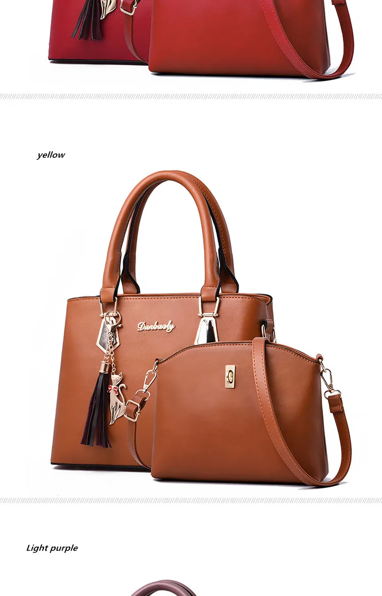 Модная женская сумка, Женская Ручная сумка, сумка-мессенджер, сумка на плечо, Женская сумочка, набор, Роскошная сумочка, композитная сумка, дизайнерская сумка