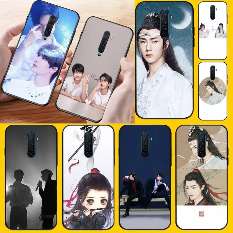PENGHUWAN Xiao Zhan Wang Yibo Untamed DIY Painted Bling Phone Case for OPPO Reno2 Z R15 pro R17 R11 R9S Plus R9 | Мобильные телефоны