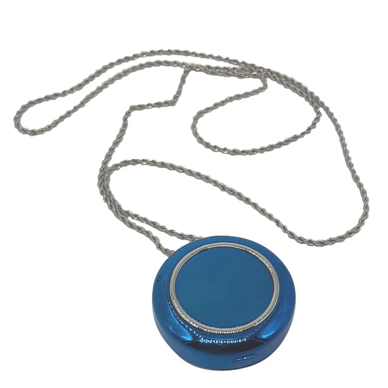

Air Purifier Usb Portable Personal Necklace Negative Ion Air Purifier Air Purifier Air Freshener Blue