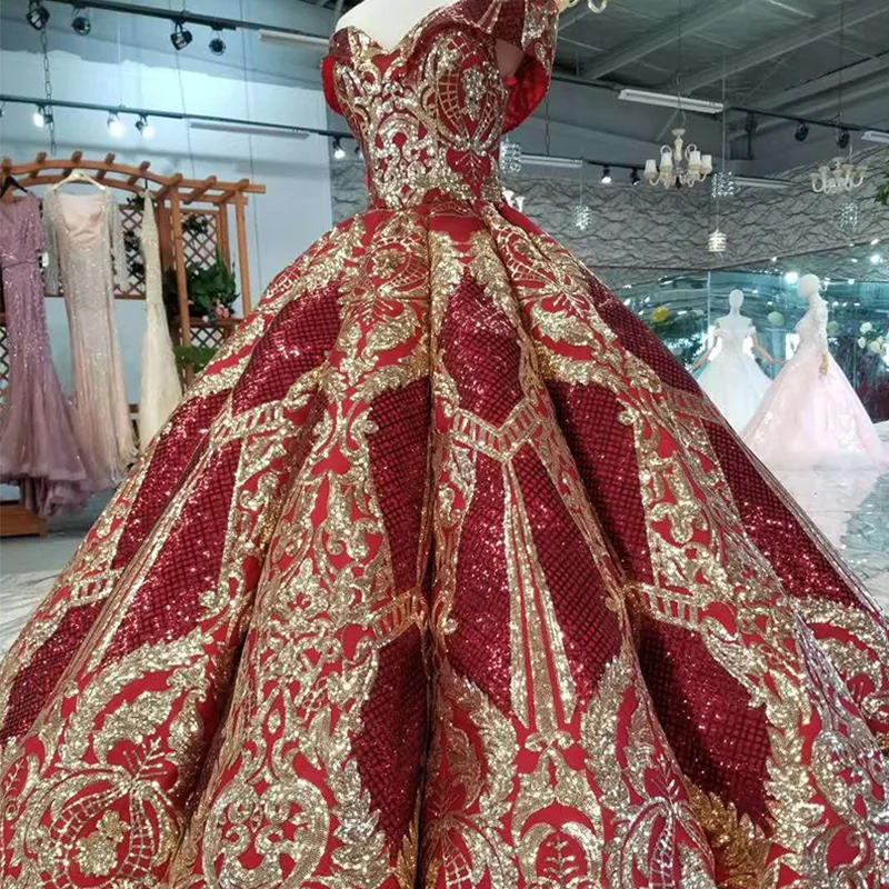 LSS124 Роскошные Длинные королевские платья для выпускного вечера Красное Бальное