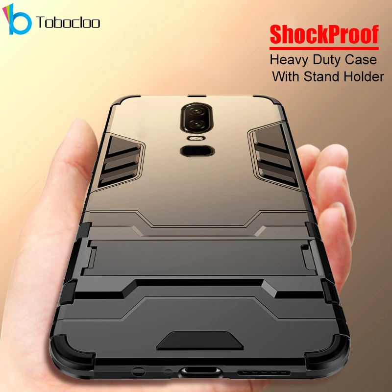 Case For Oneplus 5 5T 6 6T 1+6 1+6T One Plus Cover Anti-Knock Hard PC &amp TPU Armor Holder Phone Kickstand | Мобильные телефоны и