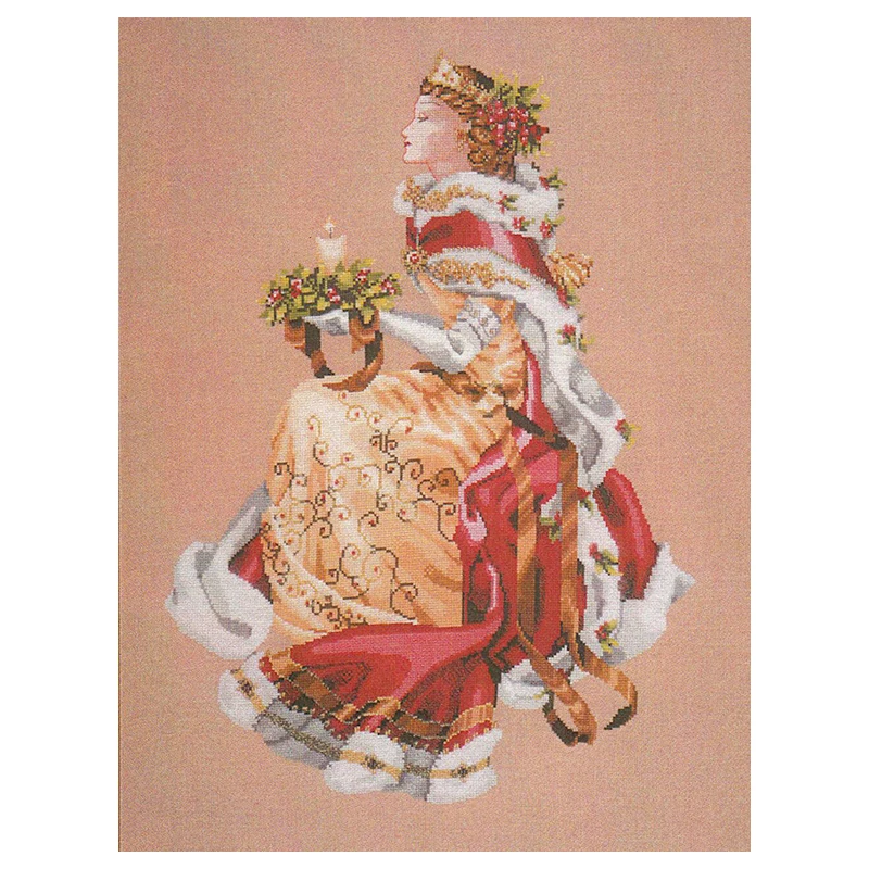 Christmas Queen Fairy  Royal Holiday Angel MD 78