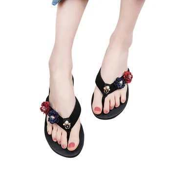

Slipper Summer Women Sandals Non-Slip Flip Flops Sandals Flat Beach Slippers Shoes тапочки женские 35-40 size new drop shipping