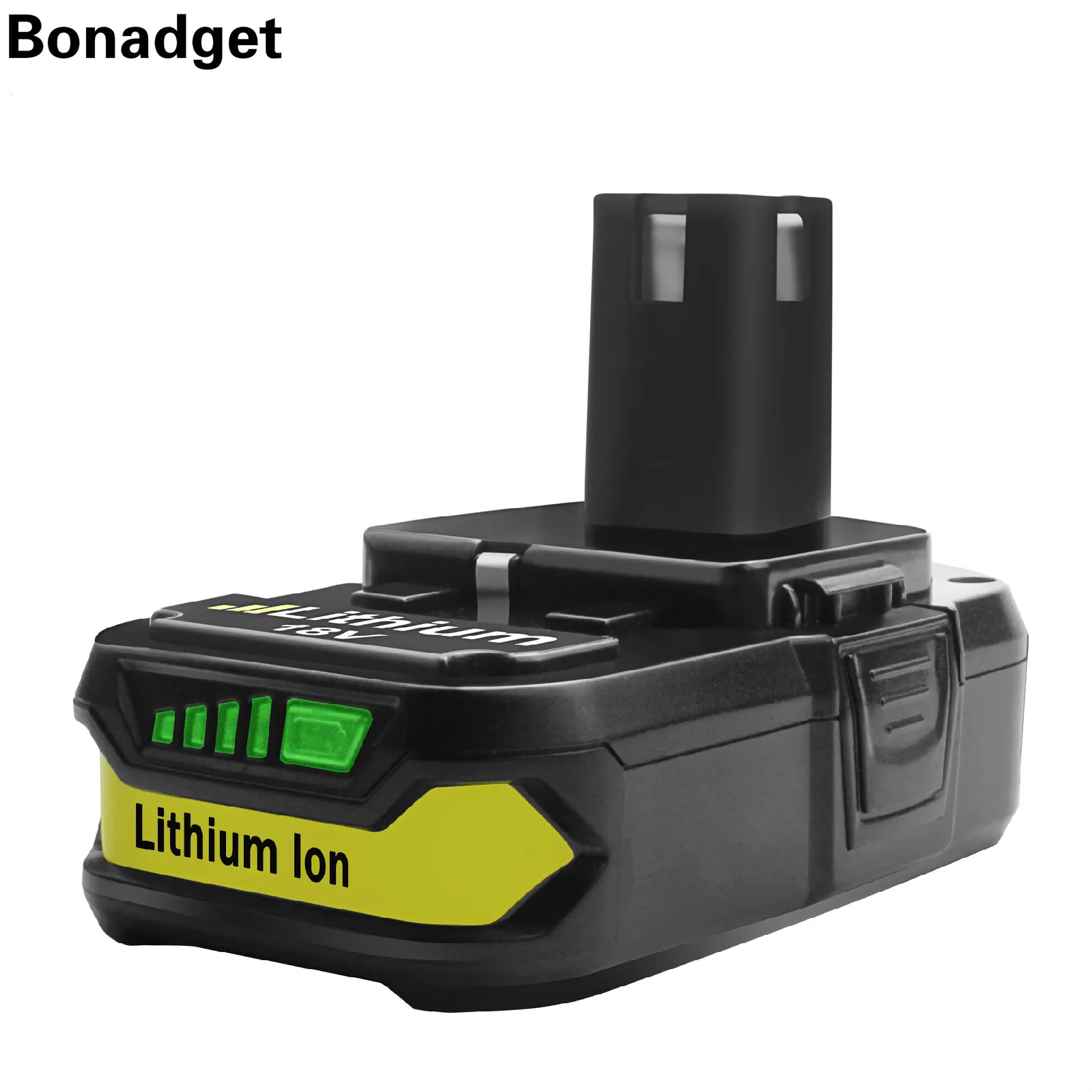 Bonadget 18V 3000 мА/ч P107 Батарея Замена для Ryobi P104 P105 P102 P103 аккумуляторная литий ионный