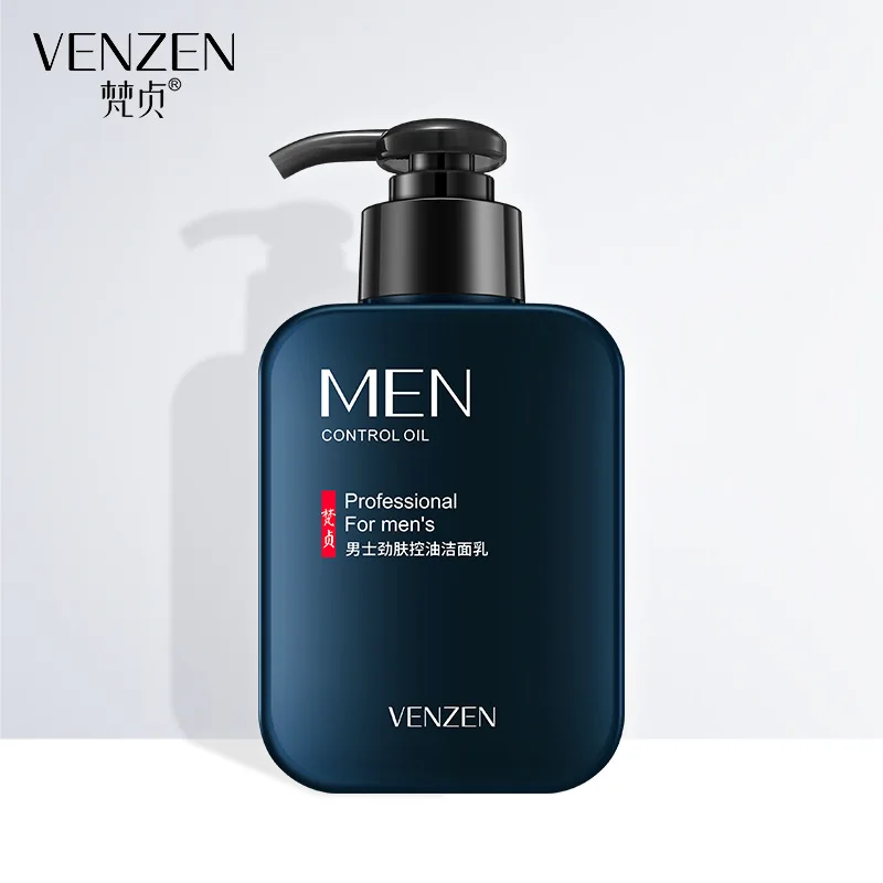 Venzen 168 г для мужчин только пена моющее средство лица масло мытья контроль против