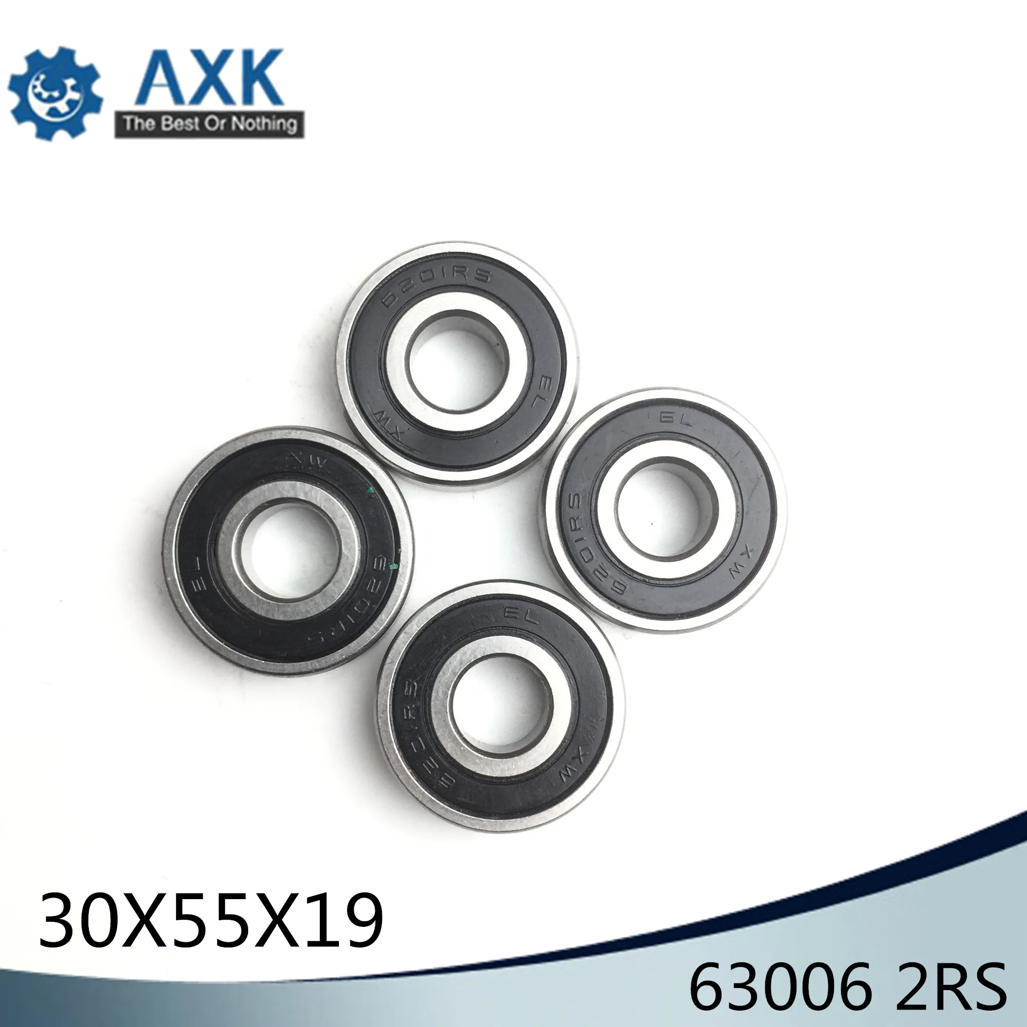 63006 2RS Non-standard Ball Bearings 30*55*19 mm ABEC-1 ( 2 Pcs ) 305519 Bearing