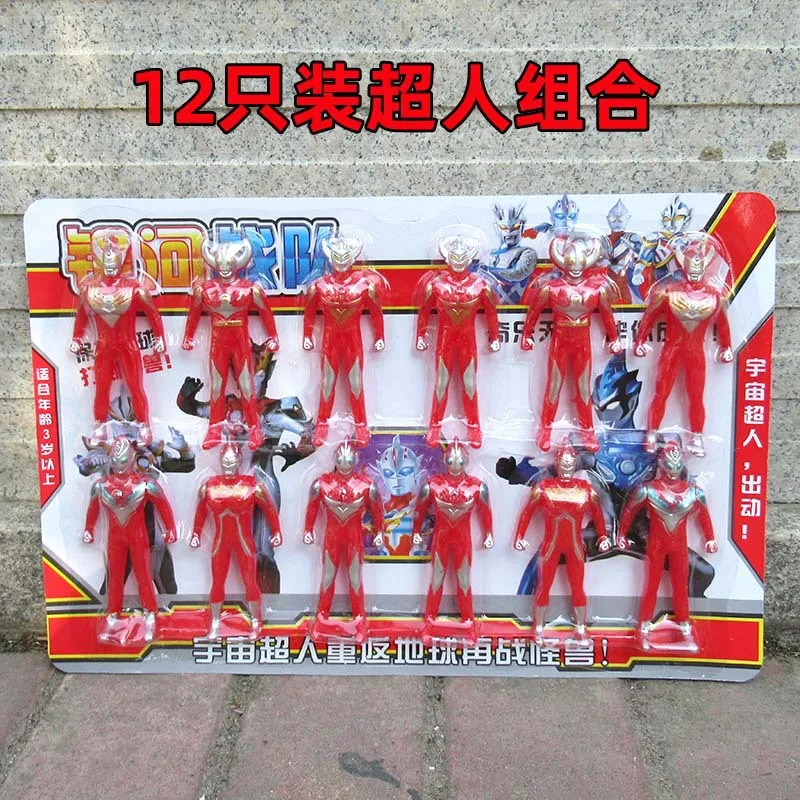 

959 Blister Card 12 Shuttlecocks in Each Box Superman Hero Fight Monsters Ten Yuan Store Toy Boy Toy