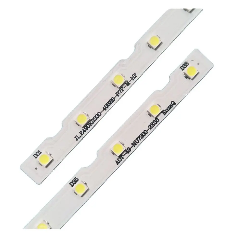 2pcs LED Ʈ Ｚ UE49NU7100U UE49NU7102 UE49NU7140U UE49NU7670 UE49NU7120U UE49NU7170U UN49NU7100 UE49NU7300 UE49N5570