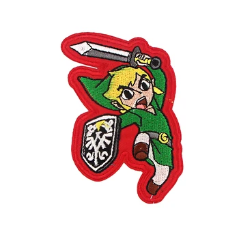 

20pcs/lot A4158 Patchfan Cartoon Applique Patches Diy Iron On Shoes Shirt Clothes Jersey Punk Stickers Embroideried Badges