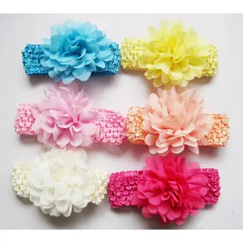 

DishyKooker Baby Chiffon Flower Hairband Baby Headband Hair Accessories