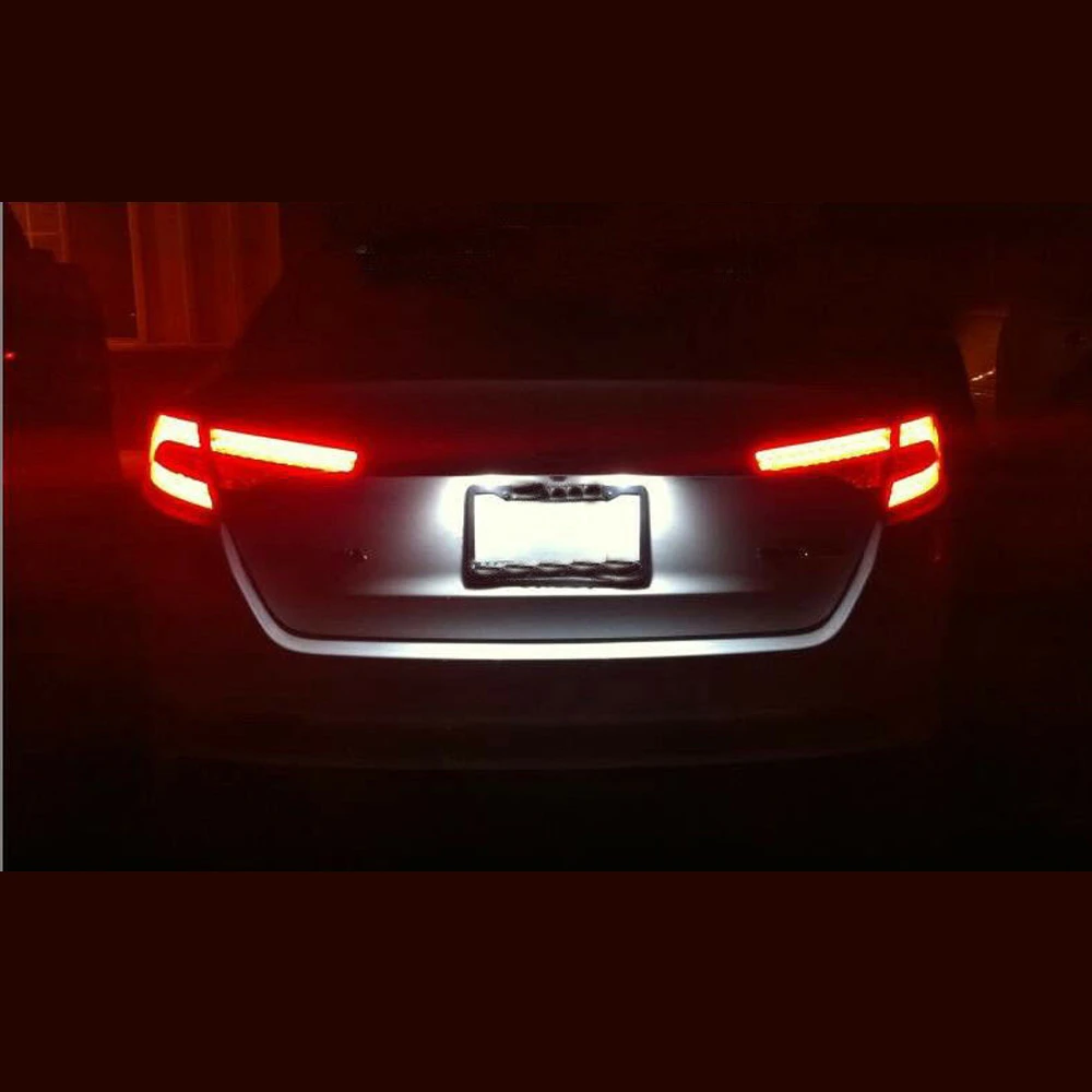 led car plate