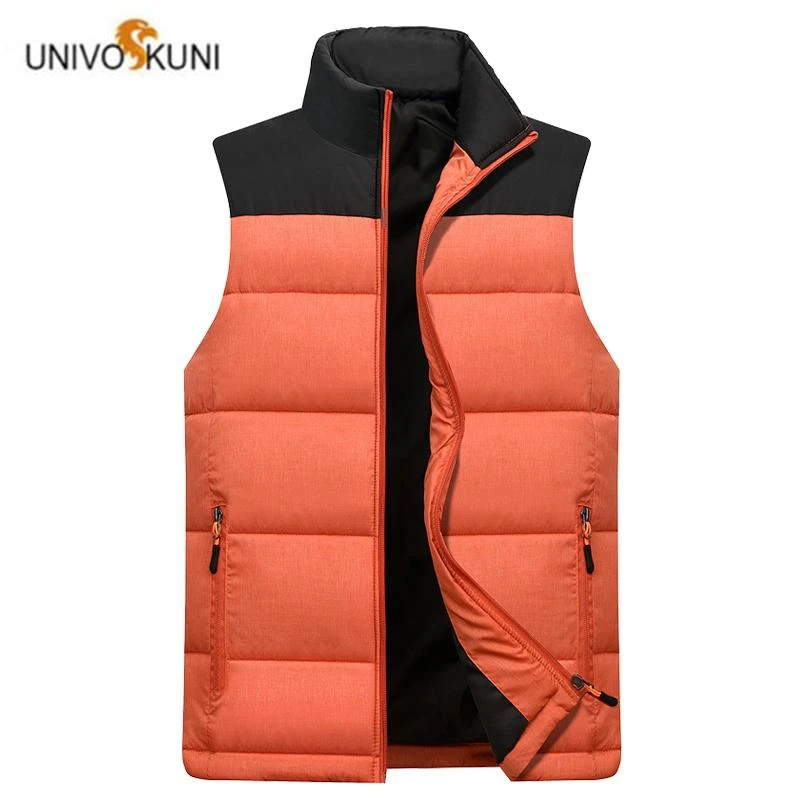 

New Mens Winter Sleeveless Jacket Men Vest Men's Warm Thick Hooded Coats Male Cotton-Padded Work Waistcoat Gilet Homme Vest H612