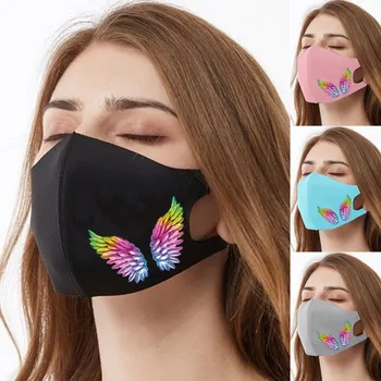 

4pc Mouth Masks for Outdoor Dustproof Protection Anti-Face Mask Washable Earloop Mask Reusable Breathable Muffle Masks