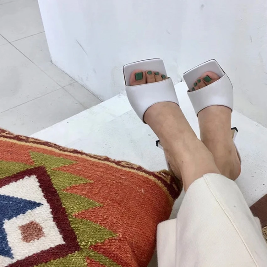 

2020 Women's Peep Toe Pumps Dress Leather High Heel Sandals Summer Slingbacks Shoe Woman High Heels Ladies Chaussure Pump Shoes