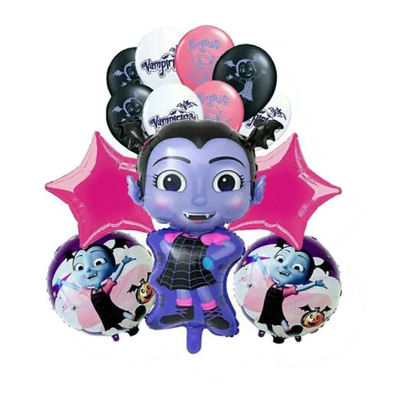 13 шт./лот, фольгированные шары Vampirina, латексные шары Vampirina, товары для первого дня рождения, украшения для свадьбы, Globos