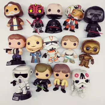 

Star Wars Action Figure Toys Collectibles Darth Vader Luke Skywalker Solo Trooper Vinyl Model Dolls