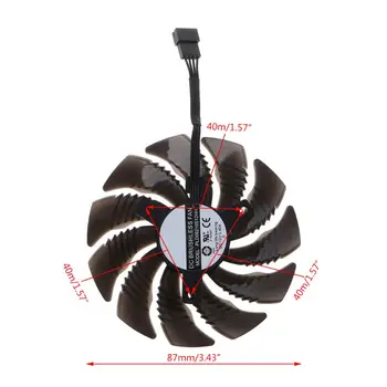 

PLD09210S12HH Cooler Cooling Fan Clockwise/Counterclockwise for GTX 1050 1050