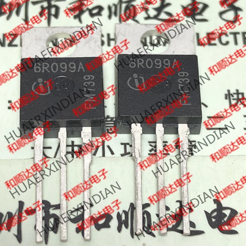 5 шт. новые оригинальные 6R099A IPP60R099CPA TO-220