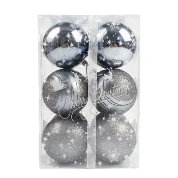 

12 Pcs Shining Christmas Ball Small Shatterproof Christmas Tree Hanging Decorate