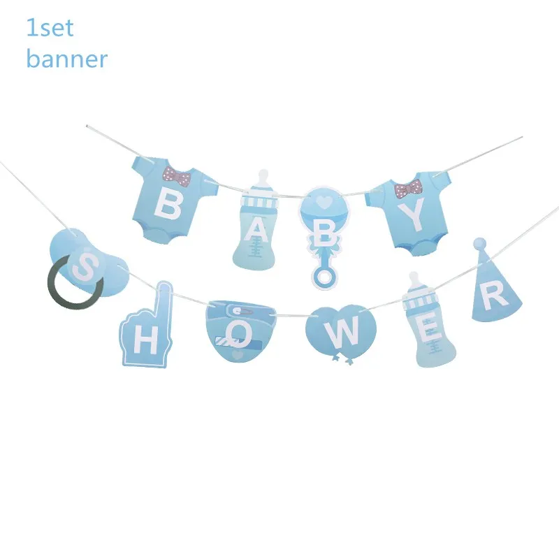 Baby Shower вечерние Декор Фольга воздушный шар в виде симпатичного слона, одноразовая посуда Бумага пластины чашки для мальчиков/девочек День рождения украшения - Цвет: B12
