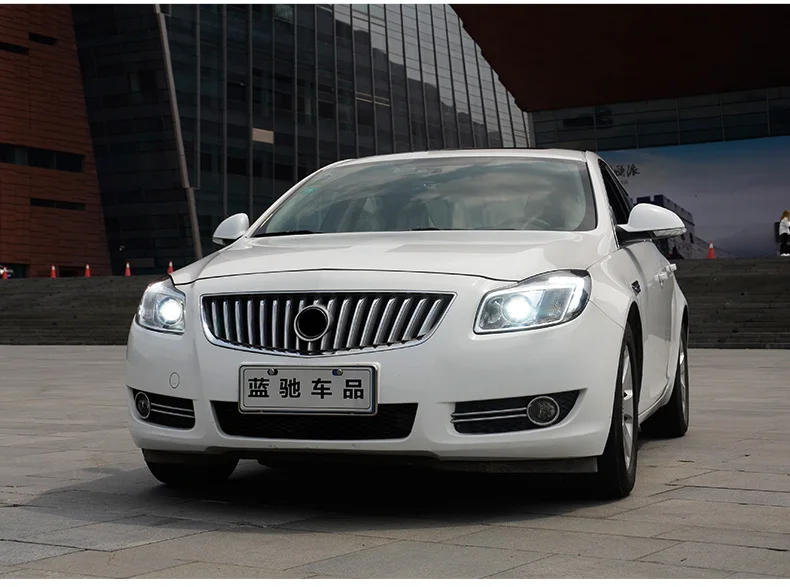 Автомобильный стиль, светодиодный фонарь для Buick, Регал-, для Регал, Головной фонарь, светодиодный DRL Объектив, двойной луч H7, Ксеноновые Биксеноновые линзы