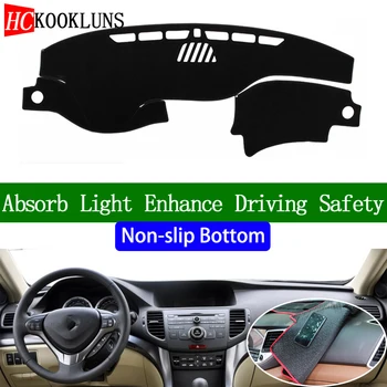 

For Honda spirior 2009 2010 2011 2012 2013 Non-slip Bottom Dashboard Cover Car Decals Car Stickers Interior Car Accessories