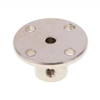 

3-14mm High Hardness Electroplate Steel Flange Shaft Coupling Rigid Flange Coupling Motor Guide Shaft Axis Bearing