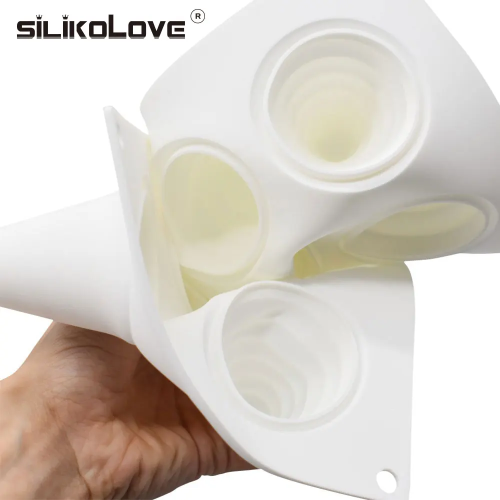 SILIKOLOVE 8 полость пресс-форм Рождественская елка Мышь силиконовые Рождественская форма для торта Шоколад силиконовая форма для выпечки Инструменты для выпечки