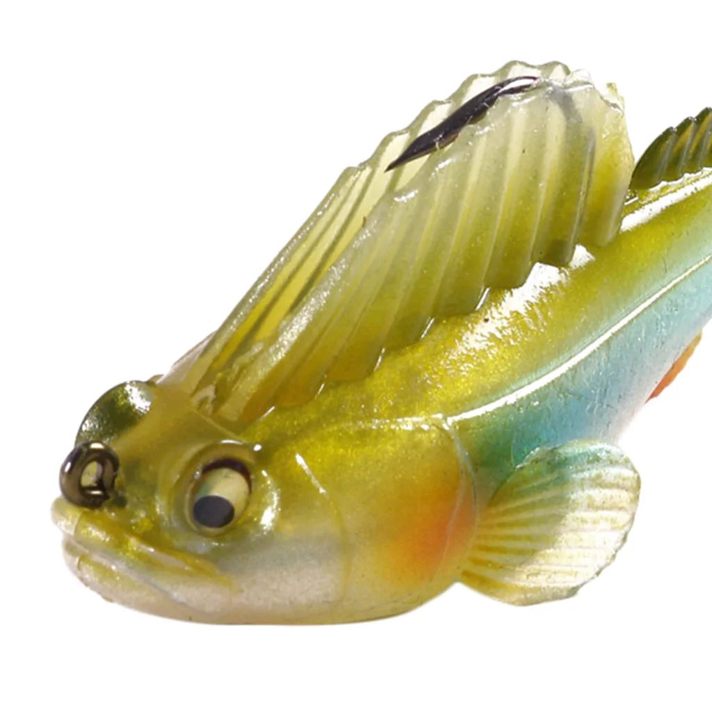 14g 7cm Soft Lead Fishing Lures Sinking Swimbaits Lifelike 3D Eyes T Tail Casting Lures Fishing Tackles