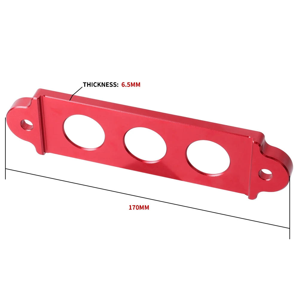 Battery Tie Down Bracket for Honda Civic/CRX 88-00 Anodized Stainless Tray Hooks battery tie down bracket