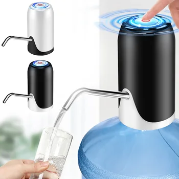 

Automatic Water Dispenser Bottled Water Manual Water Press Portable Smart Wireless Gallon Drinking Bottle Switch USB Household