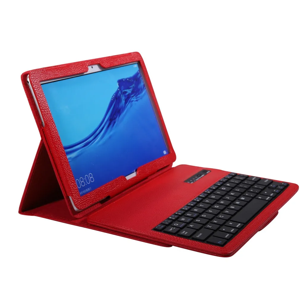 Ультратонкий чехол для Huawei Mediapad T5/C5 10 1 дюйма + беспроводная Bluetooth клавиатура с
