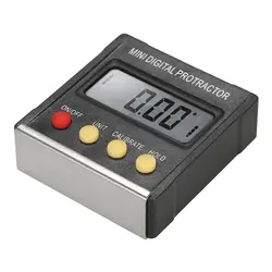 Mini inclinomètre électronique à affichage numérique, niveau, rapporteur, règle d'angle magnétique, boîte d'inclinaison 