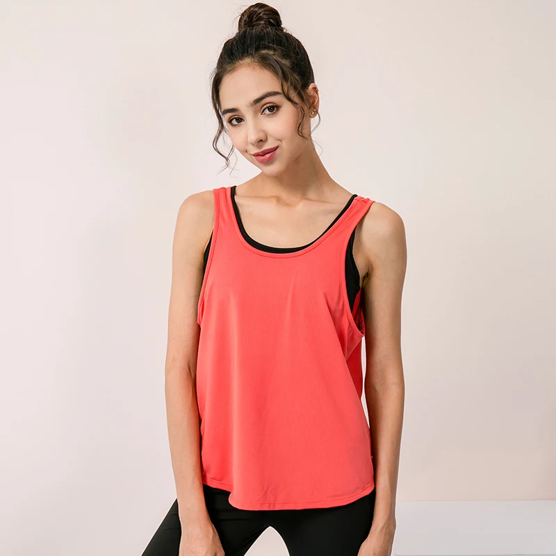 New Yoga Tops Women Gym Vest Fitness Sport Top Sleeveless Running Yoga shirt Quick Dry Sport Top Loose Shirts sports t shirt,yoga top,yoga shirt,sports shirt