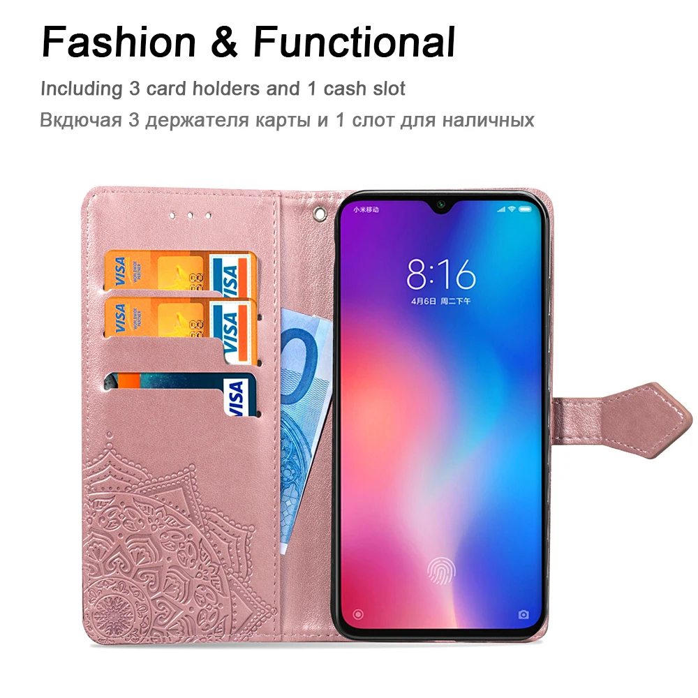 Чехол s для Xiao mi Red mi Note 8 Pro Чехол K20 9T Pro 6A 5 Plus 4X 6X Note 5A 7 6 Pro Go F1 mi A2 8 Lite 9 se Чехол-книжка