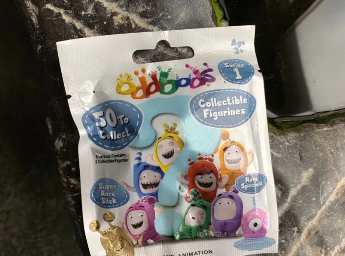 22 шт. Подарочная сумка 4 см мультфильм каваи Oddbods фигурки куклы ПВХ смелый спасательный блок модель игрушки