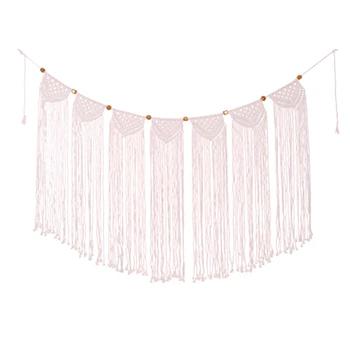 

Bohemian Tapestry Handmade Cotton Thread Woven Sofa Background Wall Hanging Home Wedding Decoration Supplies