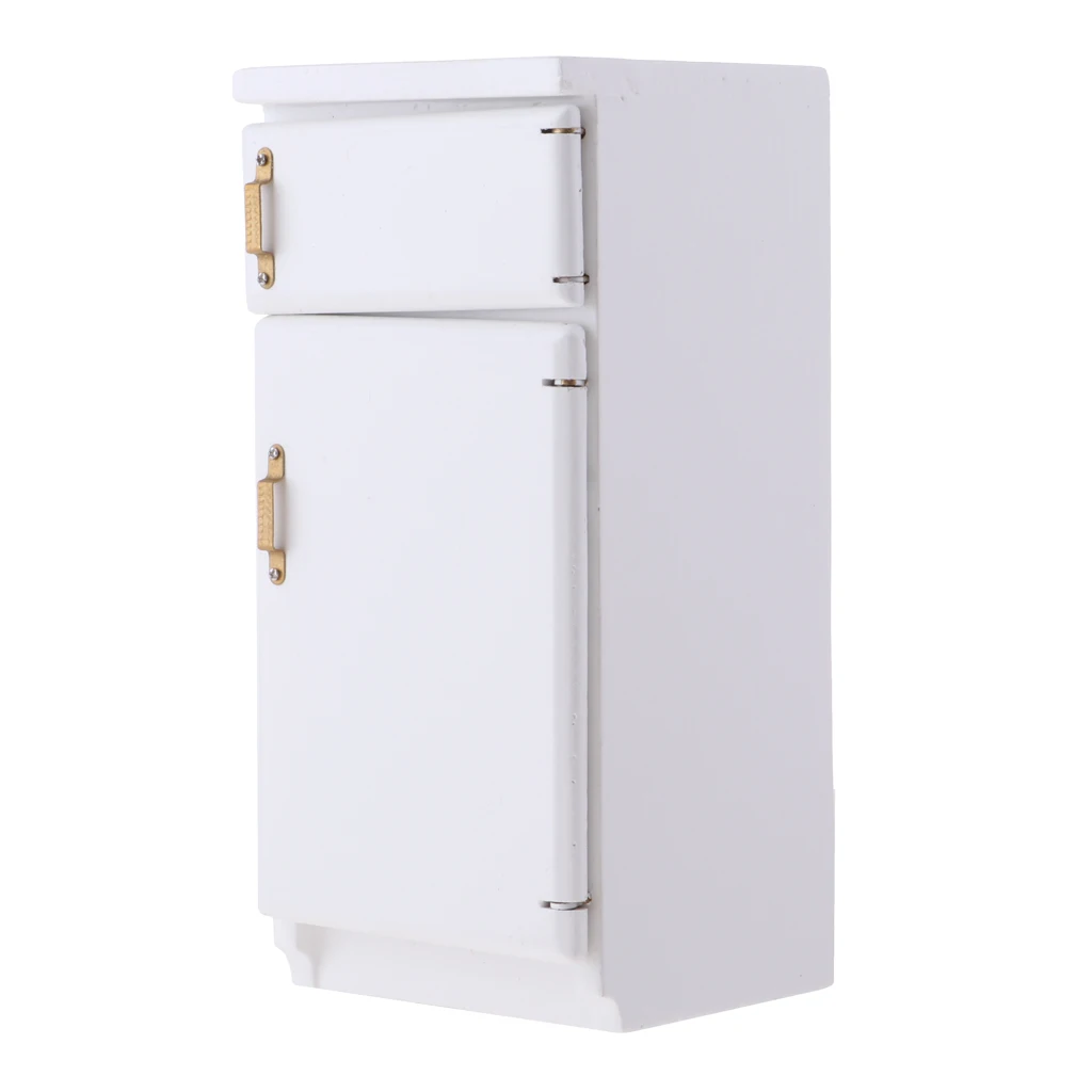 1/12 миниатюрный деревянный белый кукольный домик в европейском стиле модель