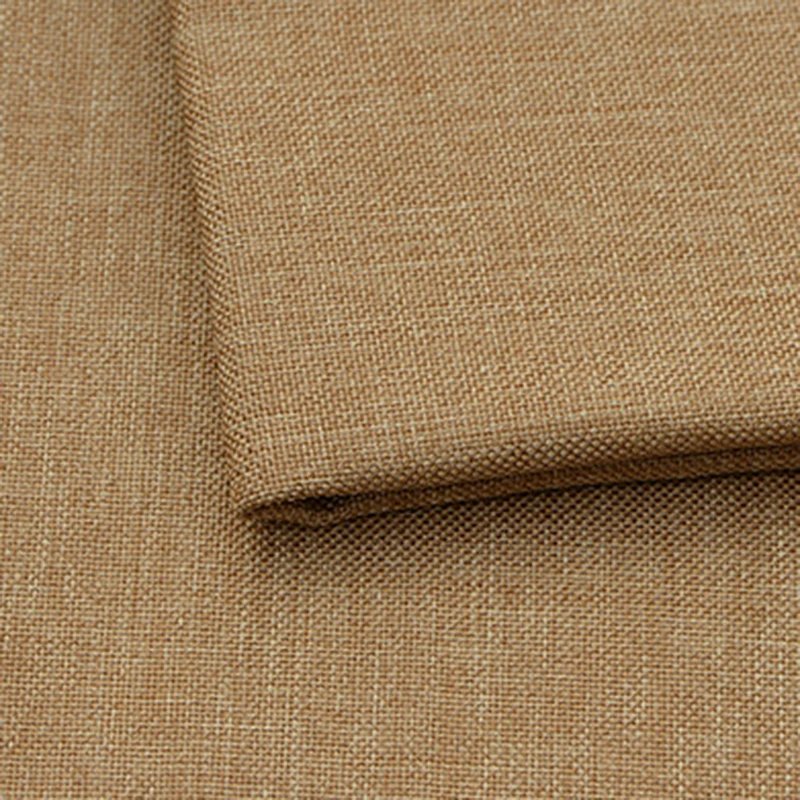 1x1.5m Linen Fabric Cloth DIY Apparel Sewing Fabrics for Patchwork Sofa Cloth Coat Clothes Needlework Handmade Fabric Material - Цвет: Абрикосовый