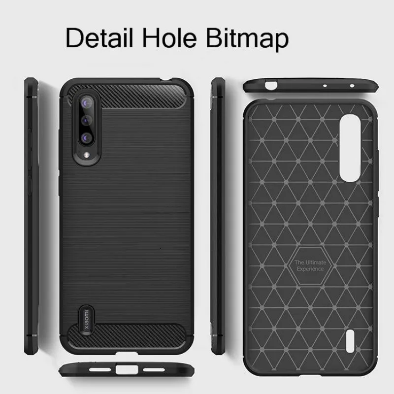 Xiaomi 9 lite Pro 8 SE CC9 E A3 бронированный чехол Redmi K20 Note 7 6 5 противоударный чехол-накладка из углеродного волокна TPU противоударный чехол