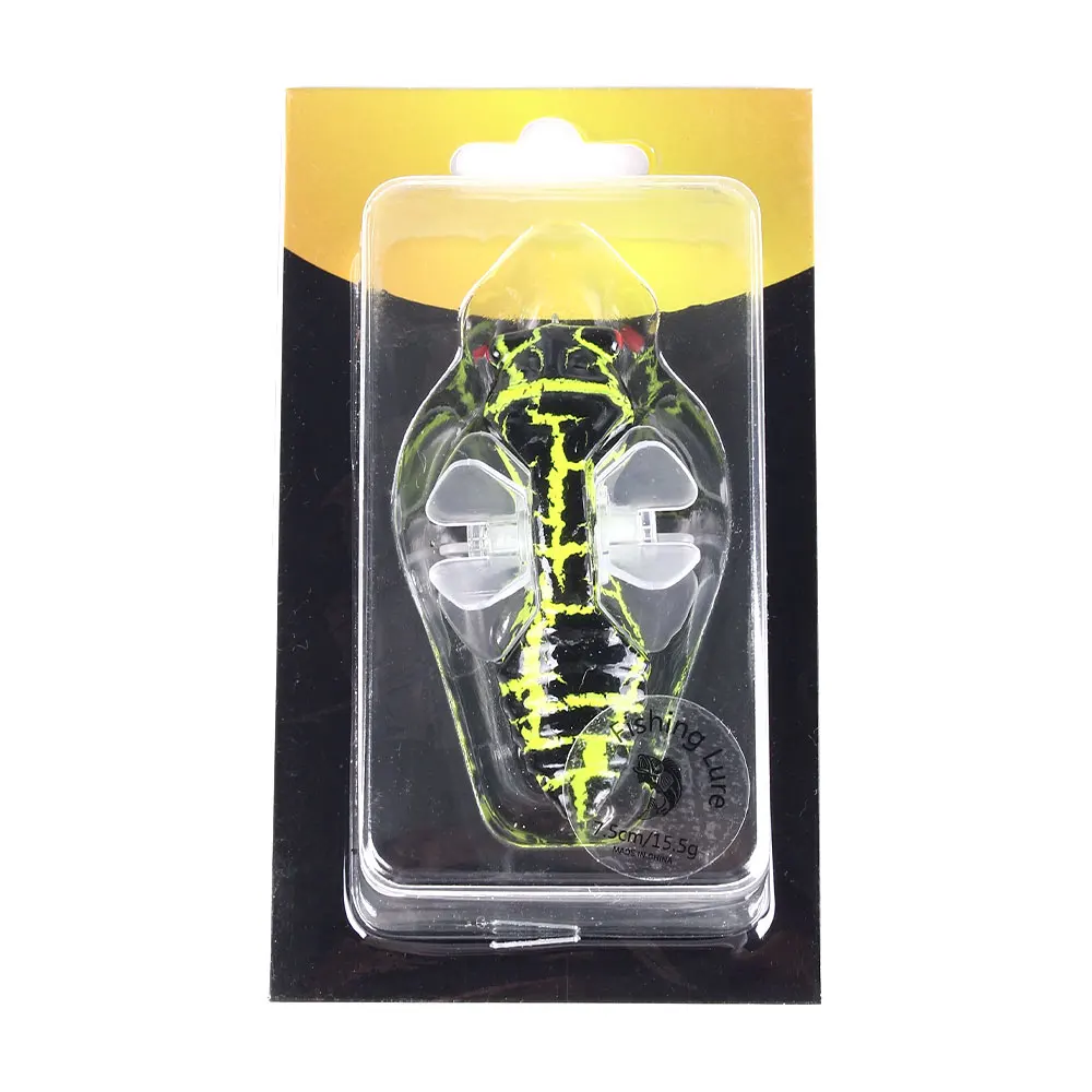 Topwater приманка поппер для рыбалки Троллинг воблер Crankbait Whopper Plopper Buzz Bait искусственная жесткая приманка сома бас Щука карп - Цвет: 003