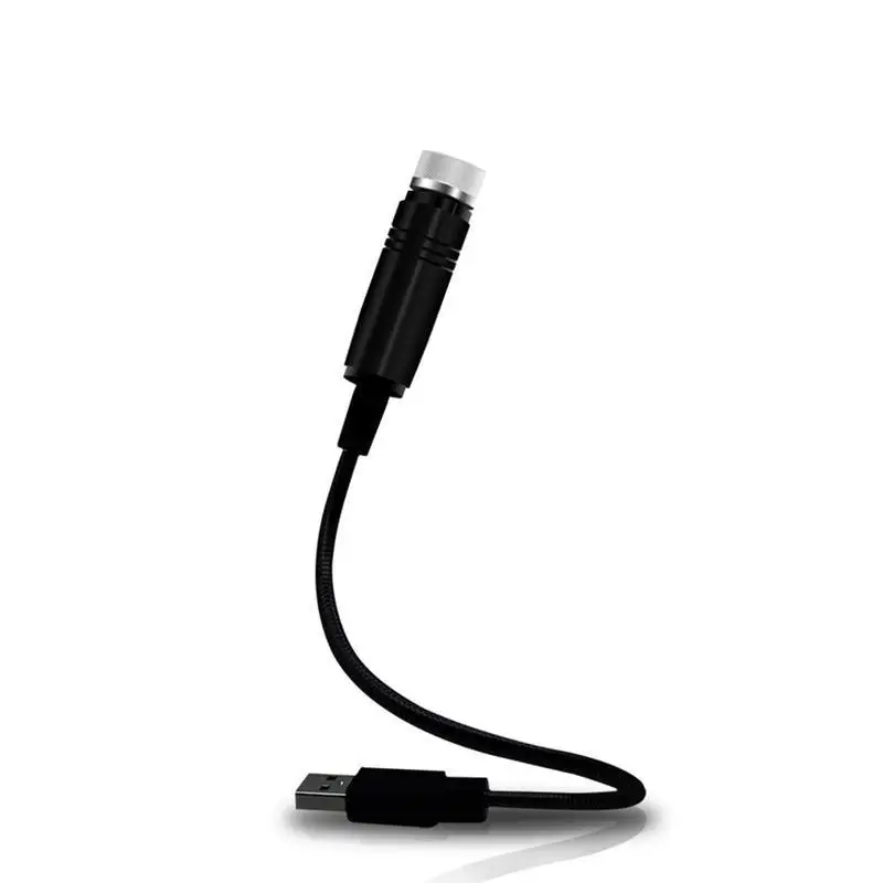 Регулируемый USB декоративный светодиодный светильник на крыше автомобиля Звездный ночной Светильник-проектор атмосферная Галактическая лампа несколько светильник ing Effects - Испускаемый цвет: A