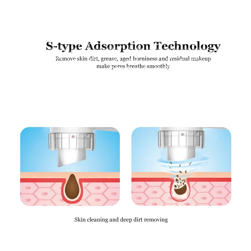 USB заряжаемый маленький пузырьковый очиститель пор удаление черных точек удаление акне Макияж удаление кожи увлажнение омоложение Очищение лица