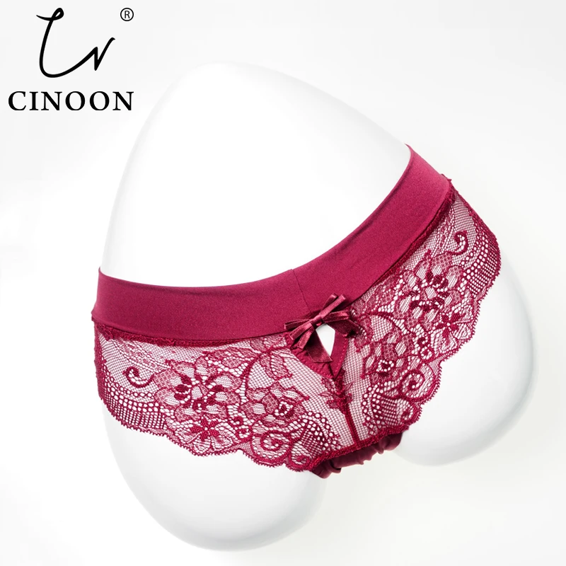 Женские трусики CINOON модные элегантные сексуальные с низкой талией мягкие
