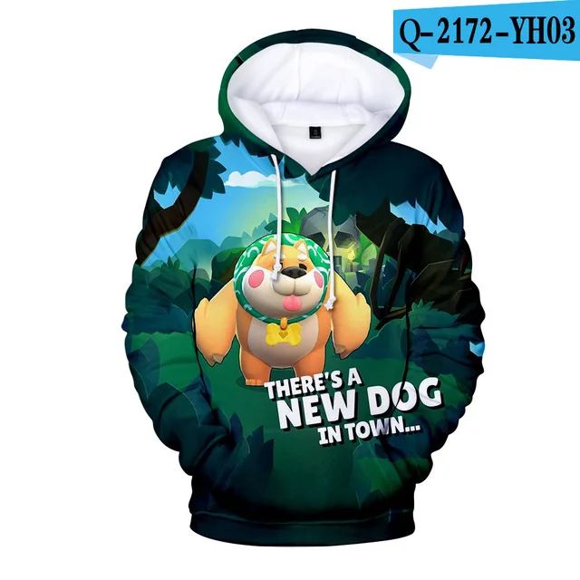 tz-790 3 To 12 Years Kids Hoodies Shooting Game 3D Printed Hoodie Sweatshirt boys girls Harajuku Cartoon Jacket Tops Teen Clothes - Цвет: tz-790
