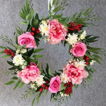 

Wedding Decor Mother's Day Garland Artificial Window Flower Party Artificial Decorations Festive & Party