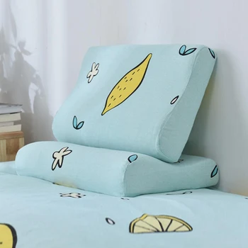 

1 Pcs Latex Pillow Cover Adult Ice Silk Pillow Cover Wavy Latex Pillow Pillow Cover Cool Feeling Pillowcase Bedding