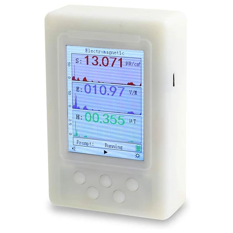 

BR-9A Handheld Portable Electromagnetic Radiation Detector High Accuracy Semi-Functional Type Electromagnetic Radiation Tester